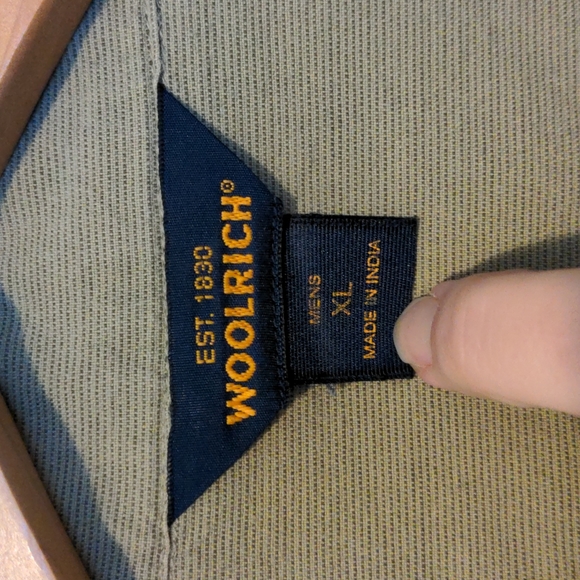 Woolrich Short Sleeve Button Shirt - Picture 2 of 4